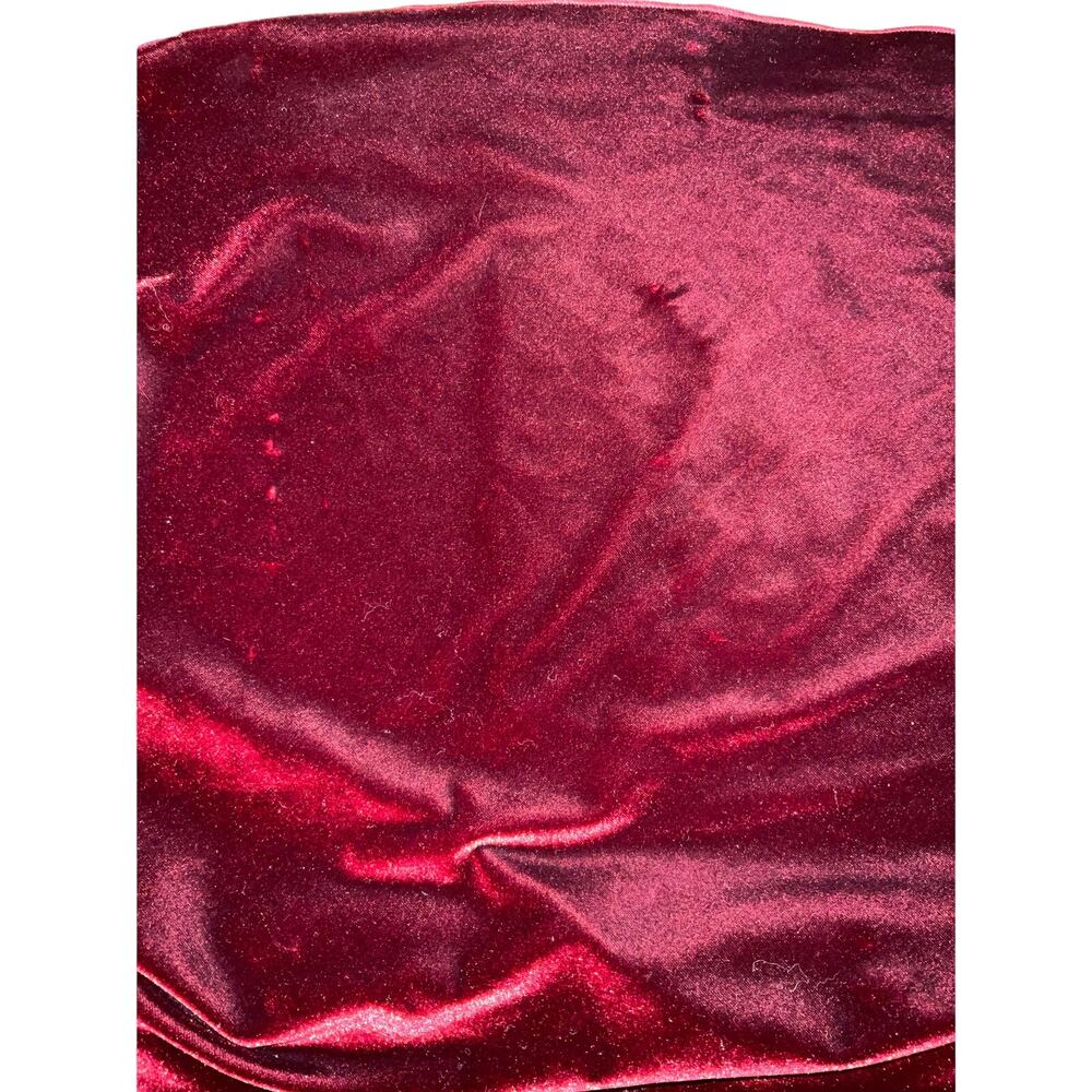 Laquan Smith Draped Oxblood Linear Catsuit Size XS - Picture 6 of 6